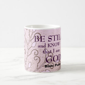 Mug Soyez Toujours Et Sachez Que Je Suis Dieu Verse