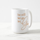 Mug Soyez toujours laissez aller Dieu chrétien (Devant droit)