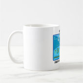 Mug Soyez tranquille ! Intérieur d'ARN de silencieux (Gauche)