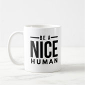 Mug Soyez UN BON CAFÉ HUMAIN (Gauche)