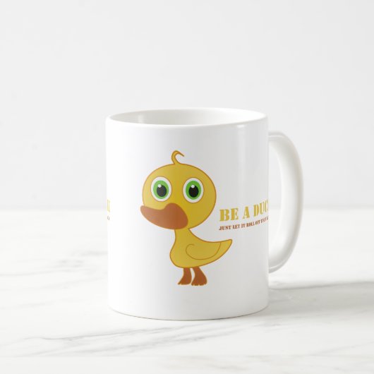 Mug Soyez un canard (Devant droit)
