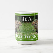 Mug Soyez un Fox libre penseur (Centre)