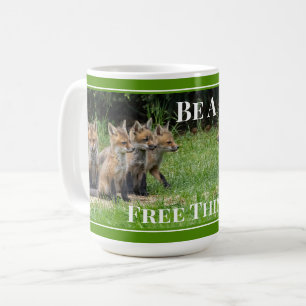 Mug Soyez un Fox libre penseur