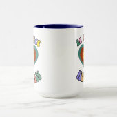 Mug Soyez un gentil Humain BOHO Heart Graphisme (Centre)