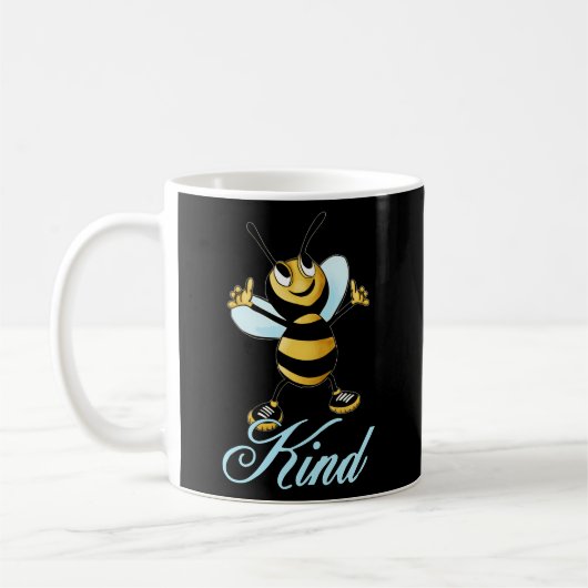 Mug Soyez Un Inspirationnel Positif Miel D'Abeille Bum (Gauche)