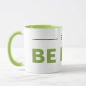 Mug Soyez Un Leap Séjour Pour Jamais Jeune Simple Typo (Gauche)