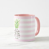 Mug Soyez une typographie inspirée de citation (Devant droit)