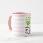 Mug Soyez une typographie inspirée de citation (Devant gauche)