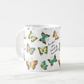 Mug Soyez vos propres beaux papillons (Devant gauche)