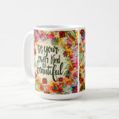 Mug Soyez votre propre espèce de beauté (Devant gauche)