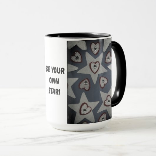 Mug Soyez Votre Propre Étoile ! (Devant droit)