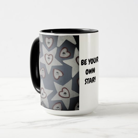 Mug Soyez Votre Propre Étoile ! (Devant gauche)