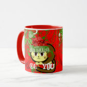 Mug SOYEZ VOUS Citations Artsy Kitty veut que vous soy (Devant gauche)