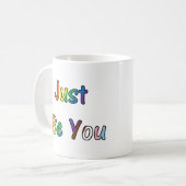 Mug Soyez vous-même (Devant gauche)