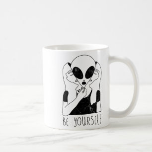 Mug Soyez vous-même - Autocollant de motivation drôle