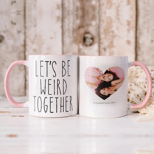 Mug Soyons bizarres ensemble | BESTIES Photo et texte
