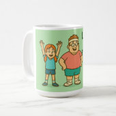 Mug Soyons physiques ! (Devant gauche)
