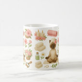Mug Spa de chat Thème pour Amoureux de les chats (Centre)