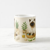 Mug Spa de chat Thème pour Amoureux de les chats (Centre)