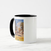 Mug Spa royal, Street View British Railways Poster (Devant gauche)