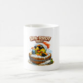 Mug Spa-rrrot Day Funny Parrot Spa Relax Design (Centre)