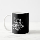 Mug Space Astronaut Badminton Player Shuttle Sport (Gauche)