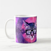 Mug Space Cat Purple Galaxy Trending 2016 Customisé (Gauche)