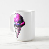 Mug Space Cream Cone 205 (Devant gauche)