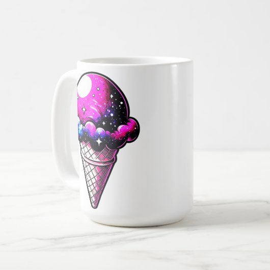 Mug Space Cream Cone 205 (Devant gauche)