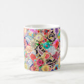 Mug Space Galaxy constellation sans couture motif (Devant droit)