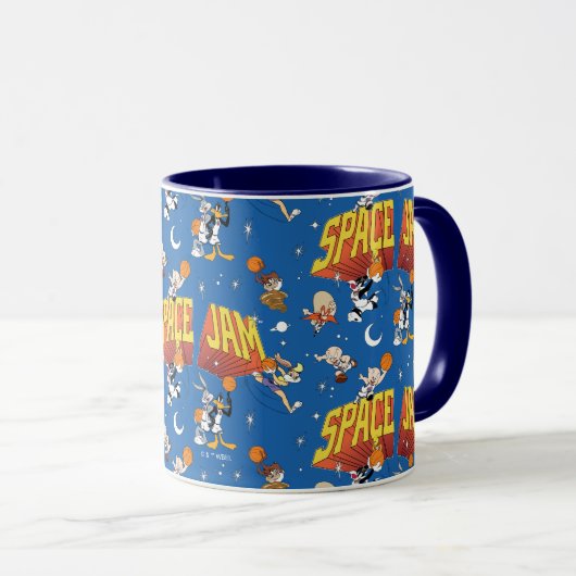 Mug SPACE JAM™ TUNE SQUAD™ Outter Space Pattern (Devant droit)