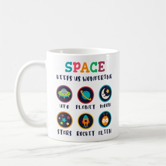 Mug Space keeps us wondering (Gauche)