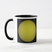 Mug Space Shuttle Atlantis est vue en silhouette (Gauche)