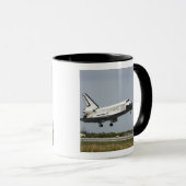 Mug Space Shuttle Discovery approche l'atterrissage 3 (Devant droit)