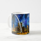Mug Spacey St. Louis Skyline (Devant gauche)