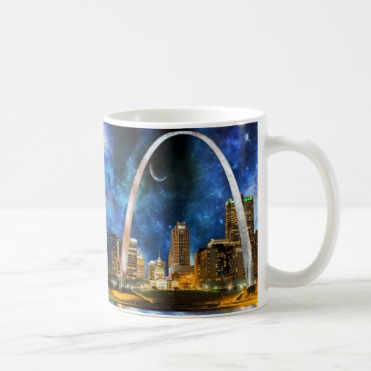 Mug Spacey St. Louis Skyline (Droite)