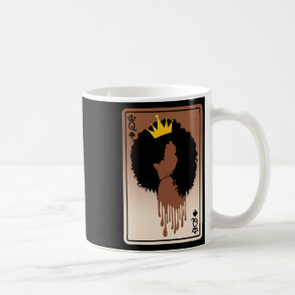 Mug Spades Queen Card Afro American Black History Mont