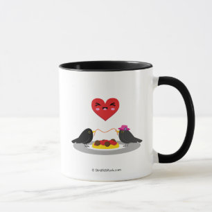 Mug Spaghetti Meatballs Date romantique