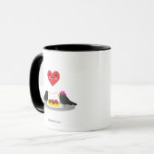 Mug Spaghetti Meatballs Date romantique (Devant gauche)