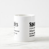 Mug Spanglés Drôle Définition Bilingue (Centre)