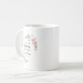 Mug Spanish bible verse Taza (Devant gauche)