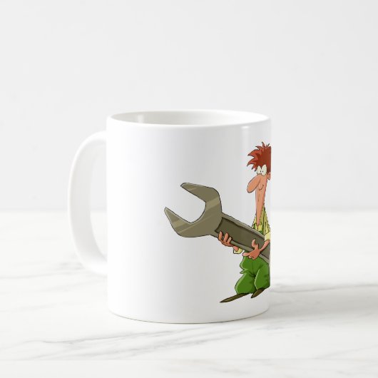 Mug Spanner géant mécanique (Devant gauche)