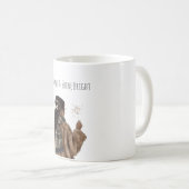 Mug Sparkle Black Girl Christmas New Year (Devant droit)