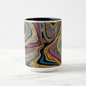 Mug Sparkle Glam scintillante girly marbre art (Centre)