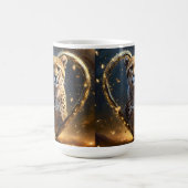Mug Sparkly Gold Cheetah Love, (Centre)