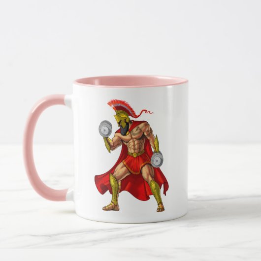 Mug Spartan Warrior Weightlifting (Gauche)