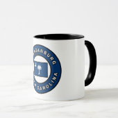 Mug Spartanburg Caroline du Sud (Devant droit)