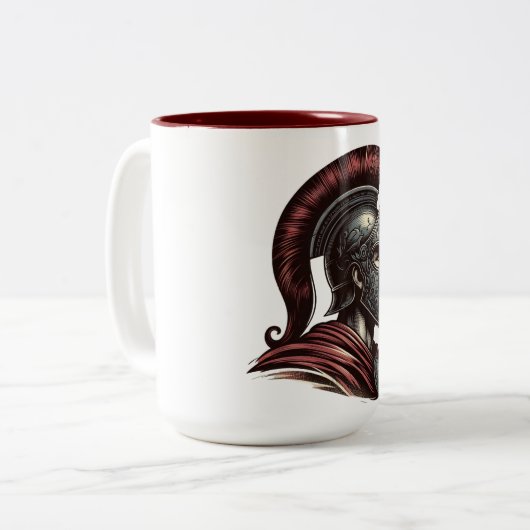 mug spartiate (Devant gauche)