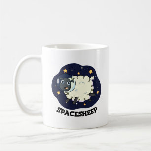 Mug Spatial Sheep Drôle Astronaut Sheep Pun