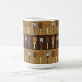 Mug Spatule Colorée Ustensiles de Cuisine (Centre)